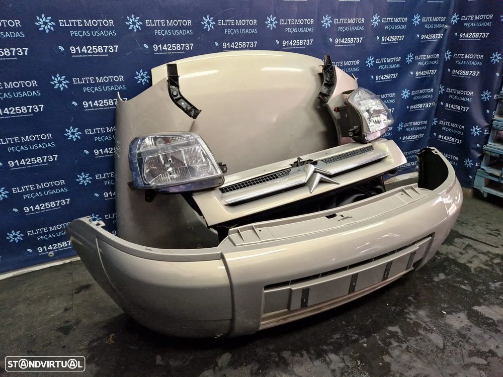 Frente completa usada CITROEN BERLINGO 2.0 HDI capot parachoques guardalamas oticas radiador - 2