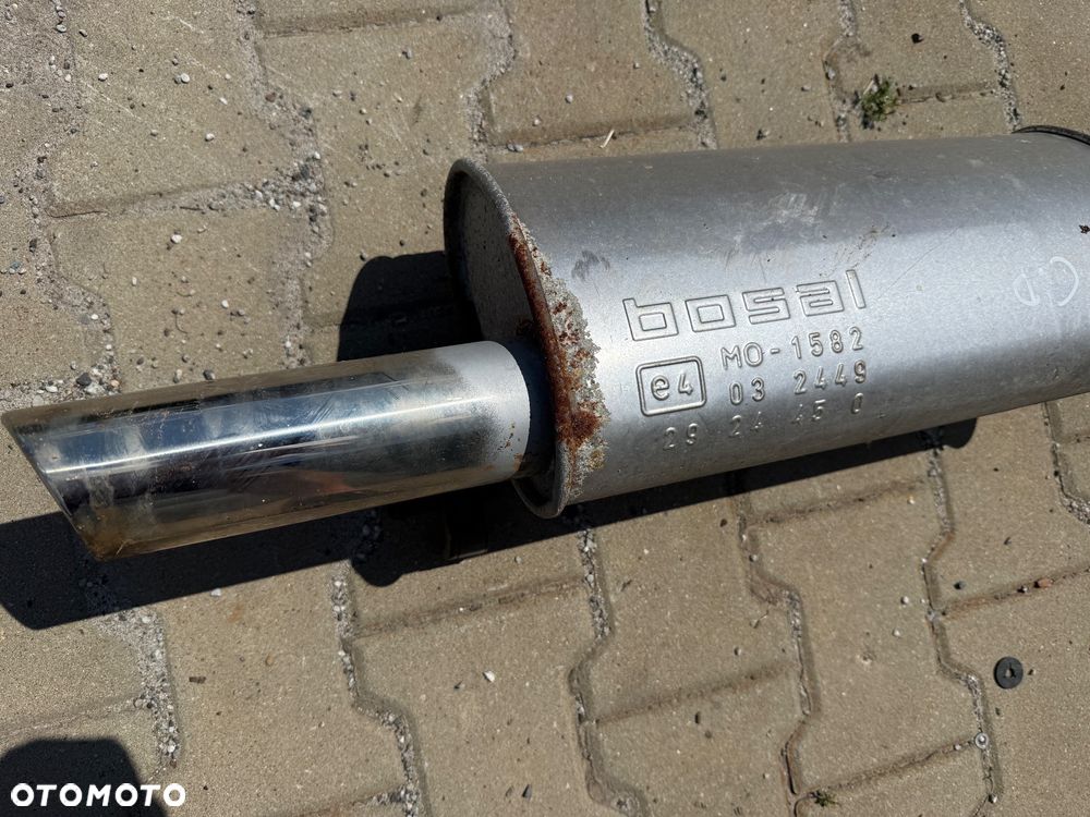 Opel Corsa D,E Tłumik tylny tył środkowy Benzyna - 2