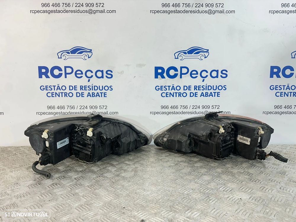 .Conjunto Farol Otica Frente Frontal Direita Esquerda Original Seat Leon 1P 5P2941034A 5P2941033A 2005 - 2012 - 4