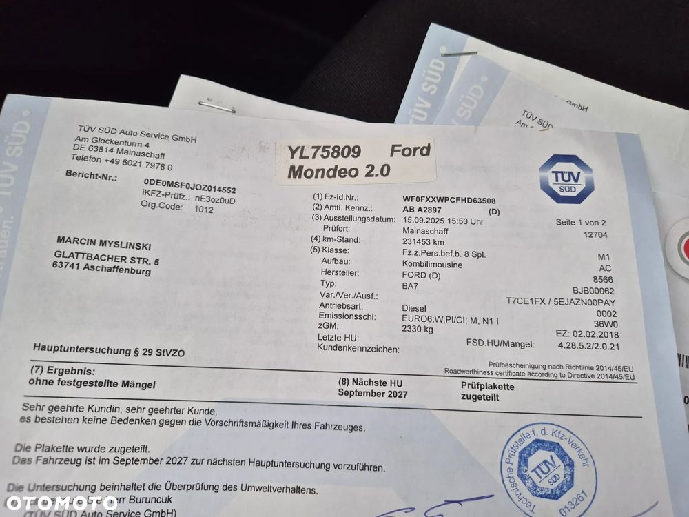 Ford Mondeo 2.0 TDCi Start-Stopp PowerShift-Aut Business Edition - 27