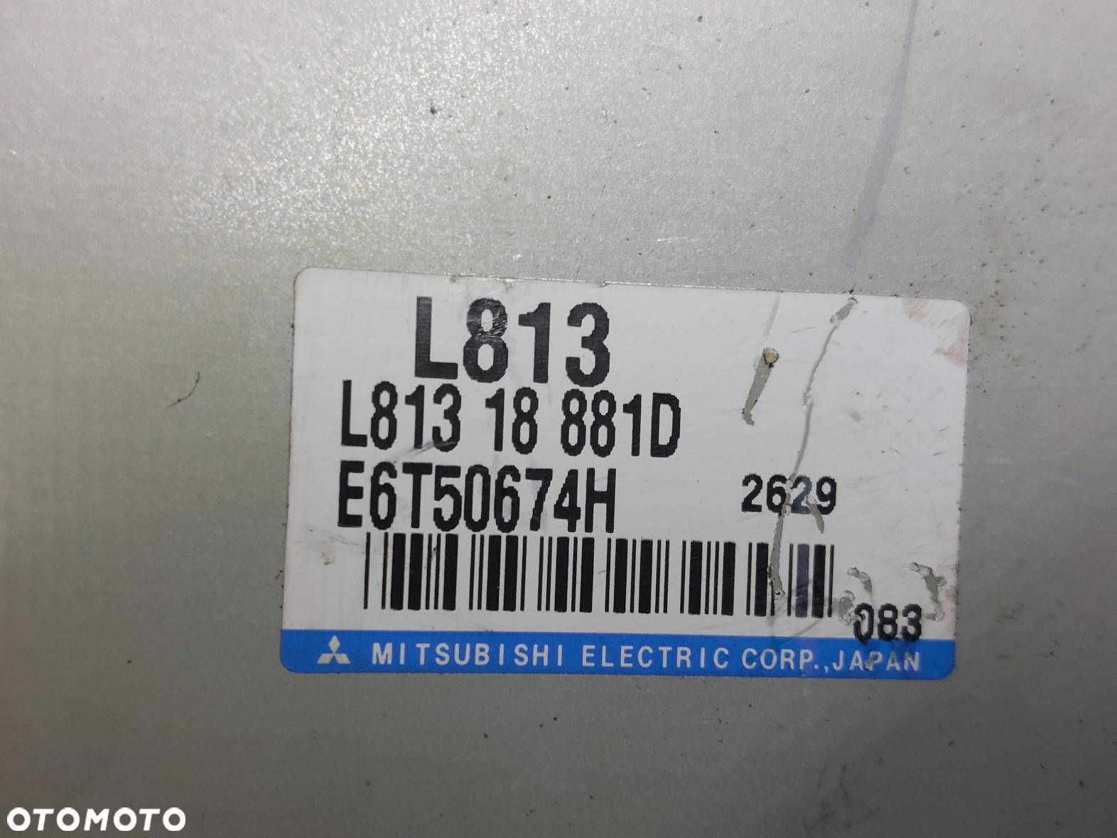 ZESTAW STARTOWY MAZDA 6 I GG GY 1.8 16V L81318881D - 2