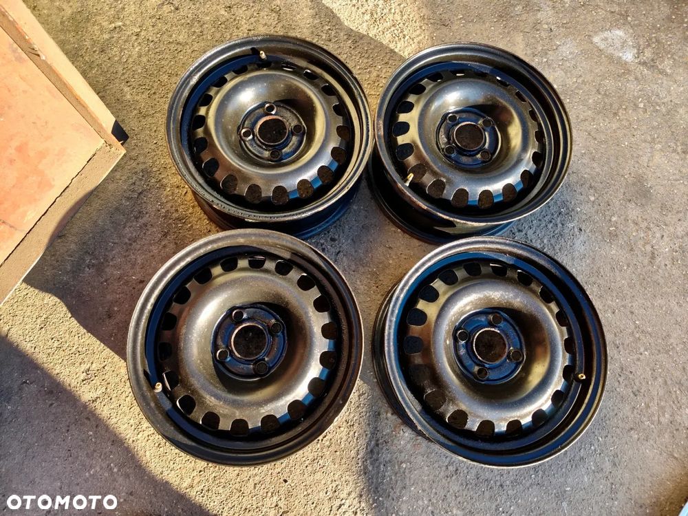 4x100 Felgi Stalowe Stal 14 Koła DAEWOO NUBIRA LANOS NEXIA KALOS CHEVROLET AVEO OPEL ASTRA G CORSA COMBO ADAM VECTRA Legnica ALU-RAD - 1
