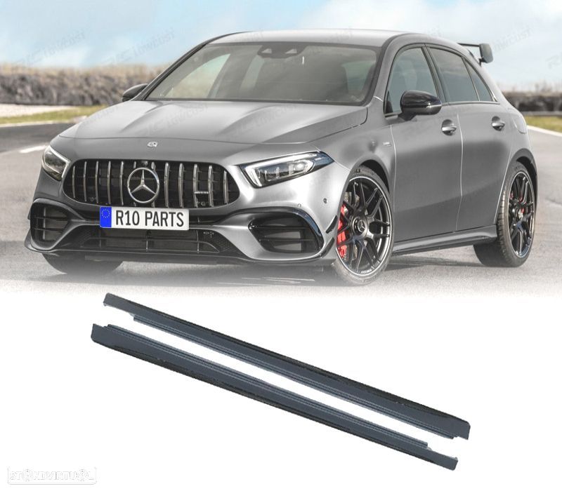 EMBALADEIRAS MERCEDES CLASE A W177 19-24 LOOK AMG A35 - 1