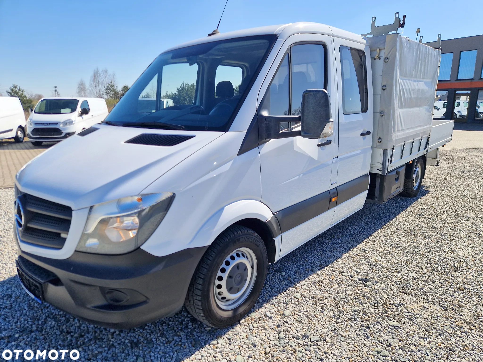 Mercedes-Benz SPRINTER 316 2,2 CDI 163 KONNA DOKA BRYGADÓWKA 6 OSOBOWA 3,5M SKRZYNIA KLIMA WEBASTO GWARANCJA - 1