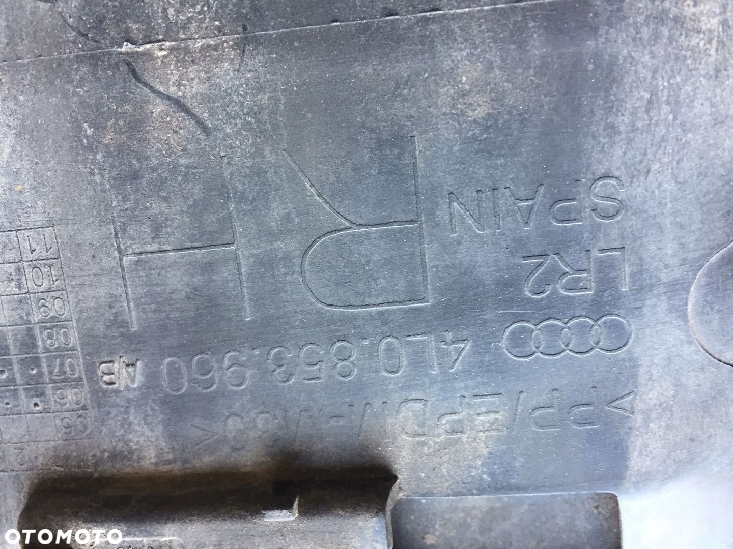 Q7 4L LZ9Y LISTWA DOLNA DRZWI PRAWY PRZÓD S-LINE - 13