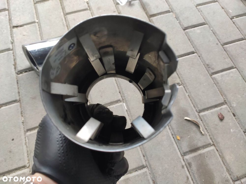EU KOŃCÓWKA TŁUMIKA WYDECHU CHROM OSŁONA BMW 3 G20 G21 5A27117 - 3
