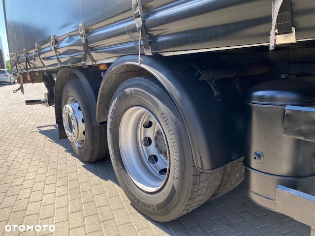 DAF CF 75.310 AUTOMAT, Euro5, PLANDEKA + WINDA , ALUMINIOWA ZABUDOWA, Podwieszana Oś - 12