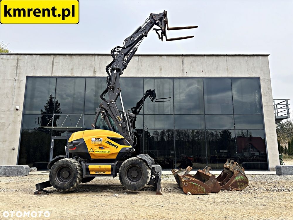 Mecalac 11 MWR KOPARKA KOŁOWA 2020r. | 9 12 LIEBHERR 311 309 TAKEUCHI 295 KOMATSU PW 98 118 - 38