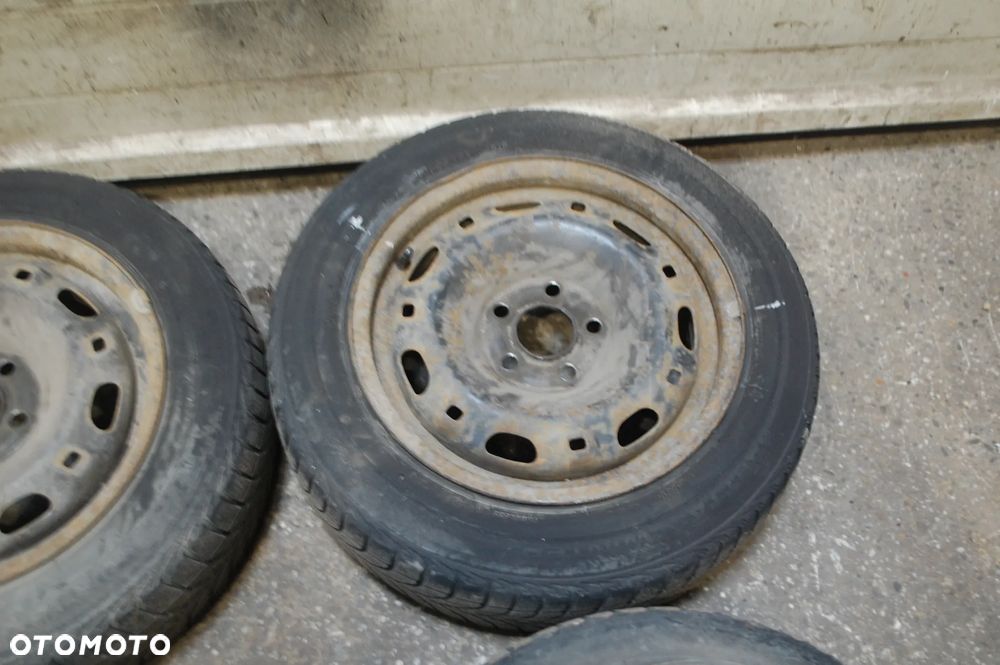 FELGI STALOWE Z OPONAMI ZIMOWYMI 6Q0601027P 5X100 ET43 6J 185/65R14 165/65R14 KLEBER VW FOX SEAT SKODA - 10