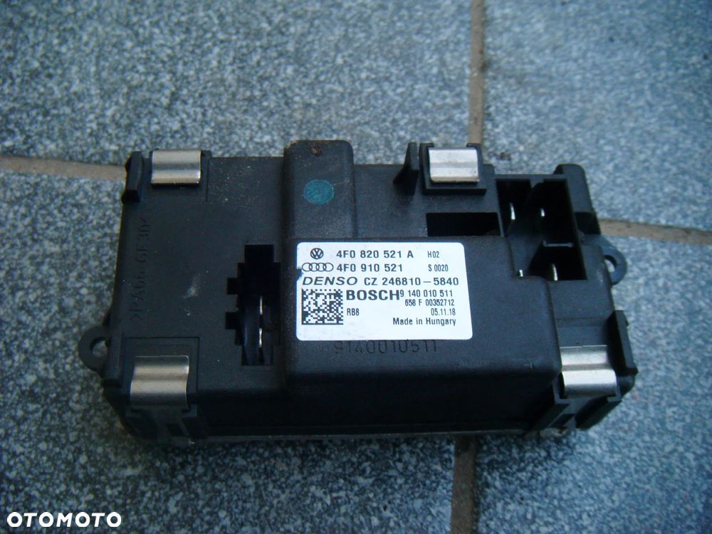 audi a6 c6 06r rezystor ogrzewania  4f0820521a - 1