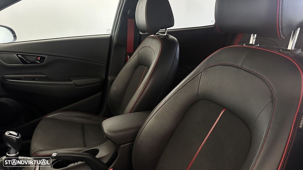 Hyundai Kauai 1.0 T-GDi Pele/Tecido Vermelho - 2