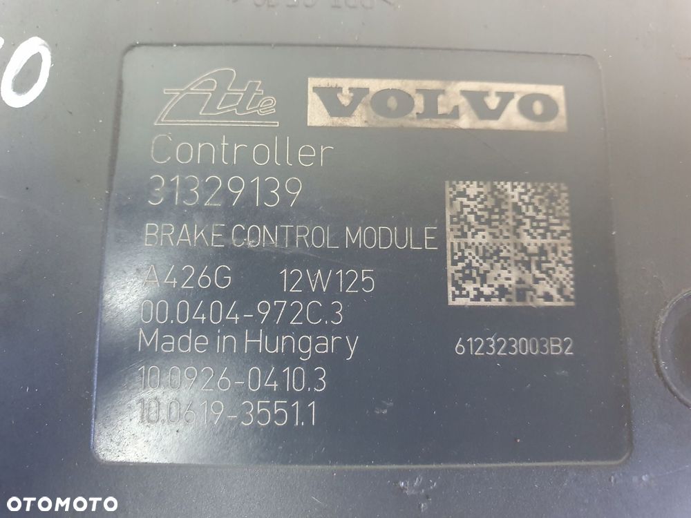 Volvo V70 III S80 II POMPA ABS hamulcowa Sterownik 31329139 P31329139 - 16