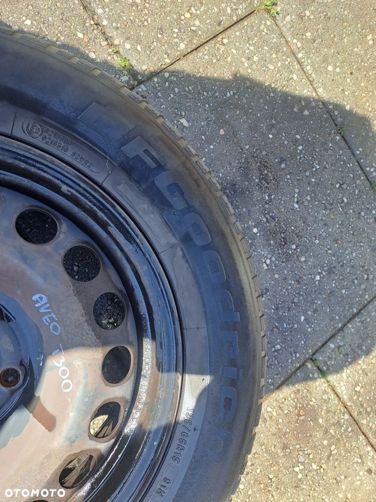 Chevrolet Aveo T300 komplet felg z oponami zima 5x105 195/65 R15 - 10