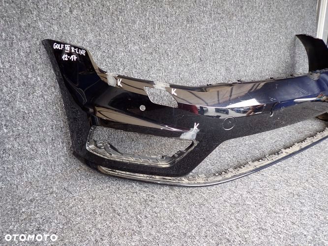 VW GOLF VII R-LINE 12-17 zderzak przedni przód - 3