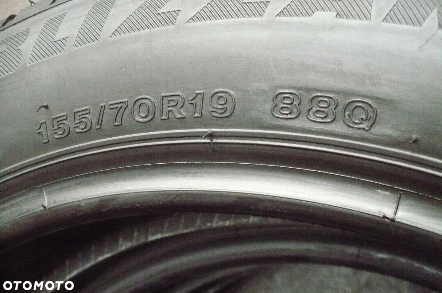 2x BRIDGESTONE Blizzak LM500 155/70R19 5,7mm-6mm 2023 - 2