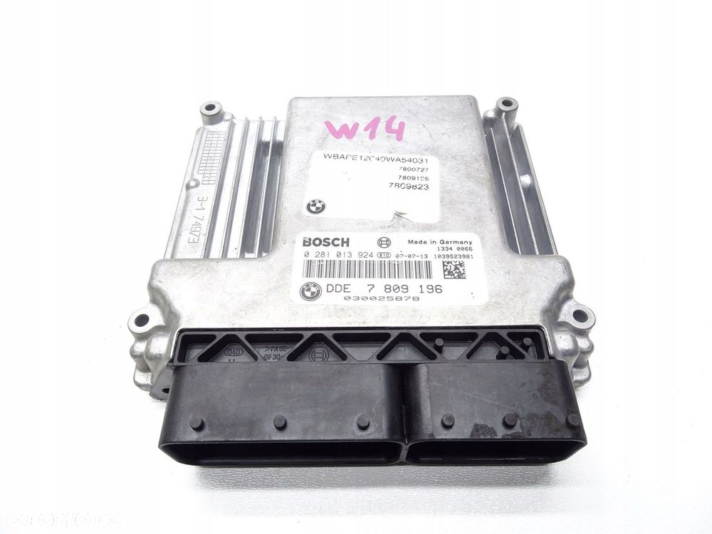 KOMPUTER STEROWNIK SILNIKA 7809196 BMW X3 E83 N47 2.0 D - 1