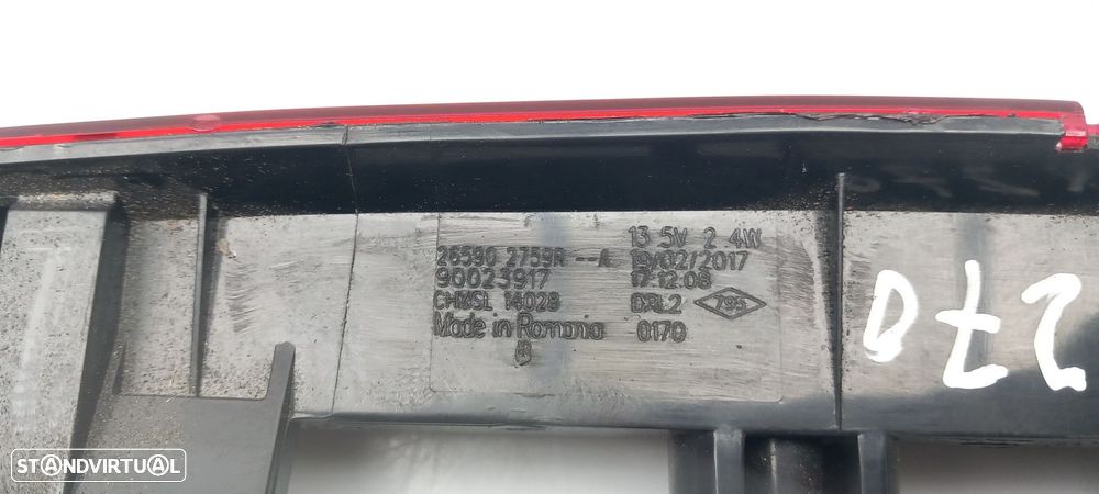 Luz stop adicional / 3º stop RENAULT Megane IV Grandtour (K9A/M_) - 3