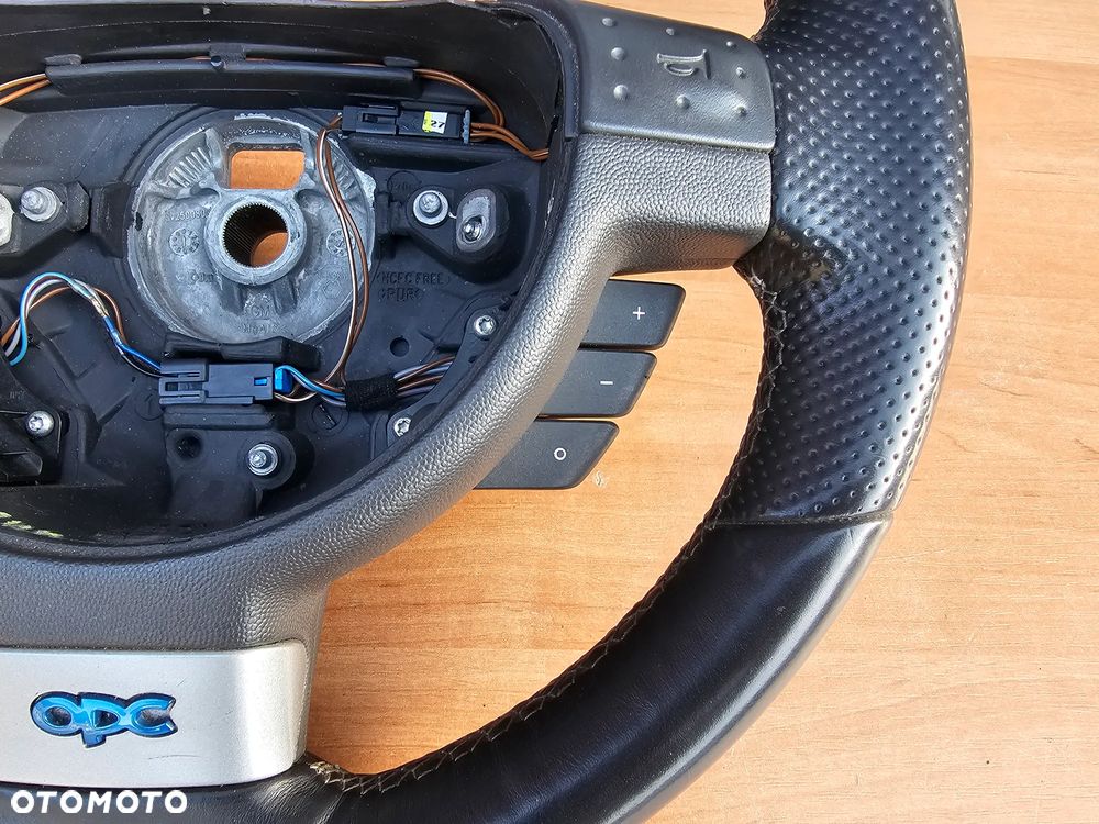 KIEROWNICA SKÓRA SKÓRZANA !!! OPC !!! OPEL MERIVA A MULTIFUNKCJA !!! ORYGINAŁ !!! - 6