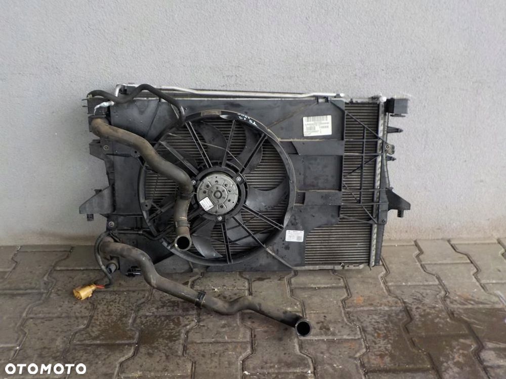 VW T5 1.9 TDI CHŁODNICA WODY  WENTYLATOR KOMPLET - 2