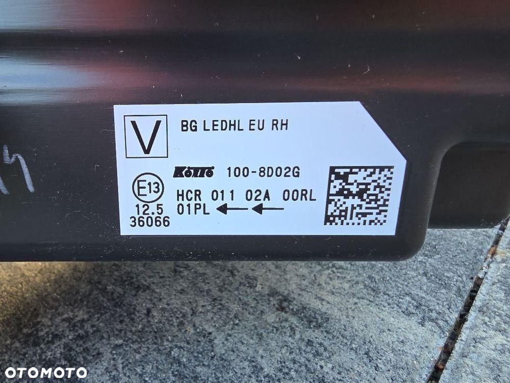 NISSAN QASHQAI 3 III J12 Lampa prawa Kompletna Full Led Basic Led 100-8D02G - 11