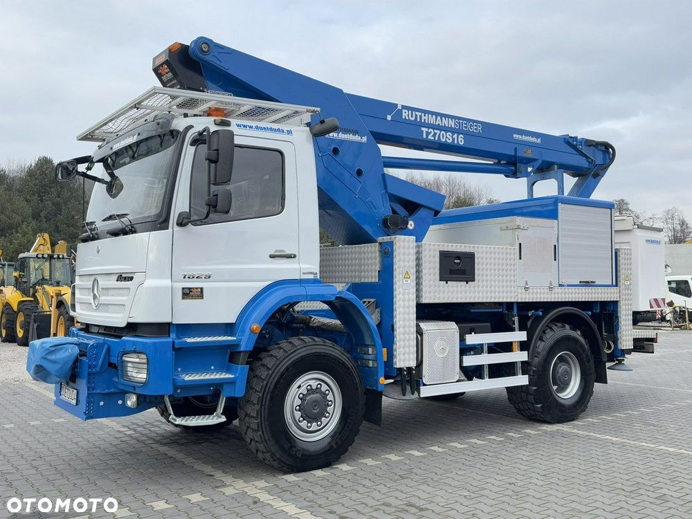 Mercedes-Benz AXOR 1829 4x4 Zwyżka RUTHMANN STEIGER T270S16 Podnośnik Koszowy - 7