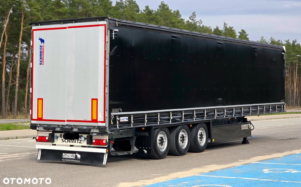 Schmitz Cargobull SCHMITZ CARGOBULL❗️❗️ MODEL 2020 / FIRANKA STANDARD / ROZSUWANE SŁUPKI BDE / OŚ PODNOSZONA / PALECIARA / OSIE SCHMITZ / 5 WYSOKOŚCI PODNOSZENIA DACHU / CERTYFIKAT XL CODE / HAMULCE TARCZOWE / MULTILOCK / GABARYTY / NIESPOTYKANA KONFIGURACJA / JAK NOWA ❗️❗️ - 3
