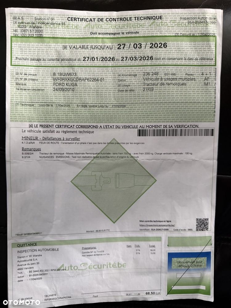 Ford Kuga 2.0 TDCi 2x4 Titanium - 34