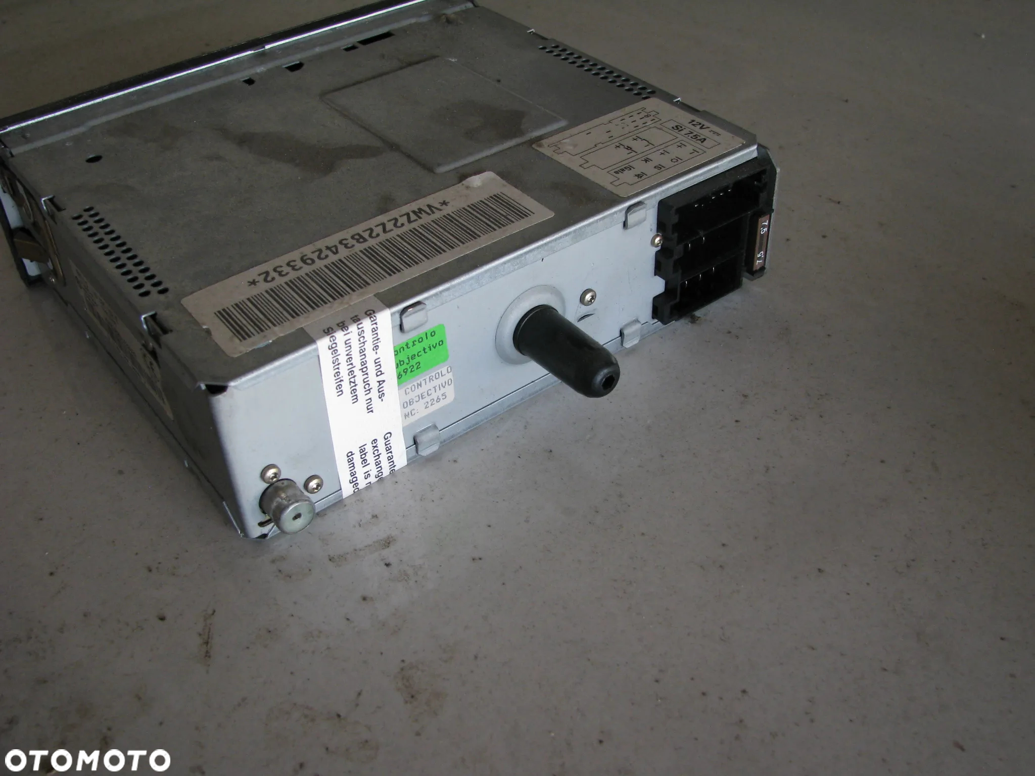 RADIO FABRYCZNE VOLKSWAGEN VW PASSAT B5 2000-2005 1J0035152E RADIO FABRYCZNE VOLKSWAGEN VW PASSAT B5 2000-2005 1J0035152E - 2