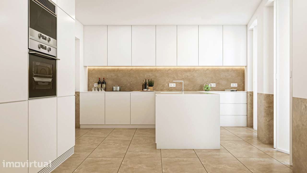 T2 Duplex novo em Alcântara | VdS32 com terraço e estacionamento - Grande imagem: 5/9