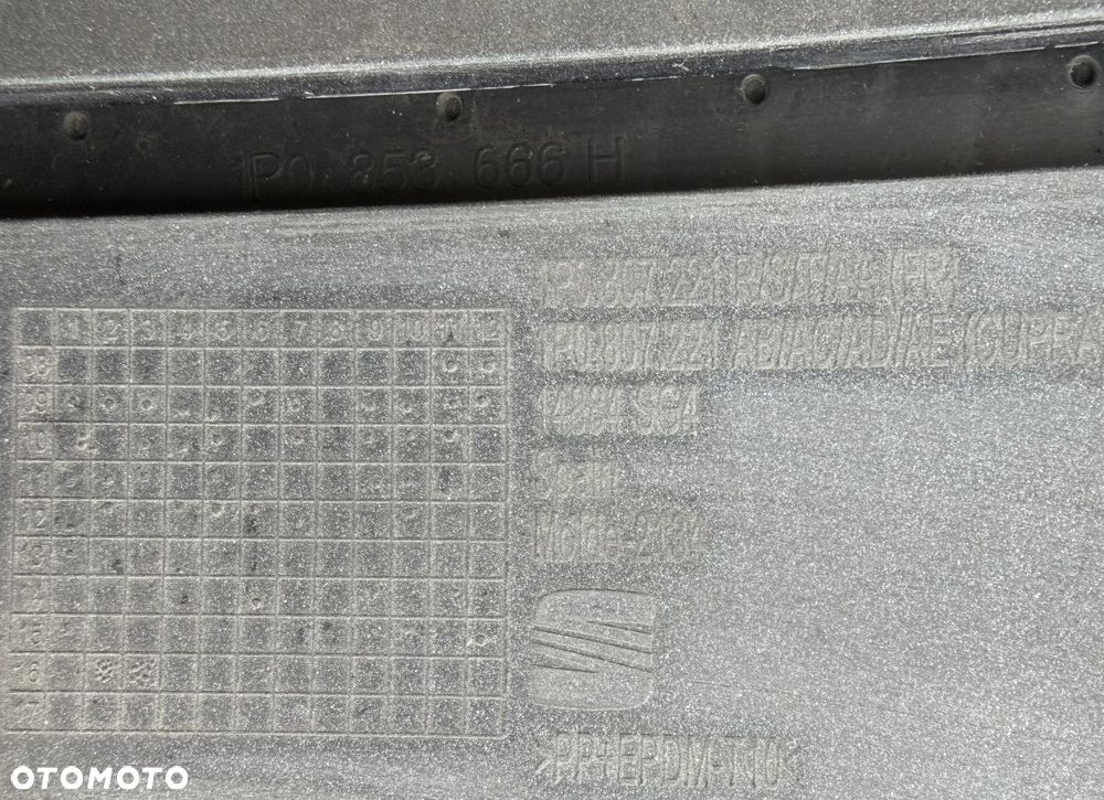ZDEZRAK PRZÓD SEAT LEON II LIFT FR 09-12 KOMPLETNY ORYGINAŁ - 10