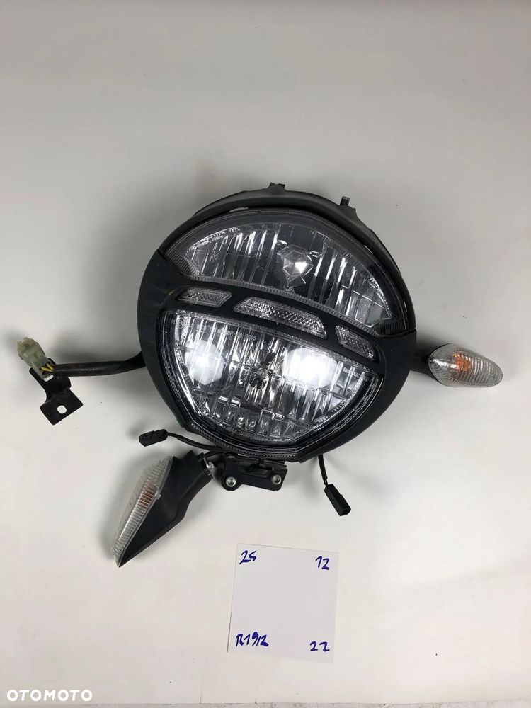 Ducati Monster 696 796 1100 10-17 Lampa Przód Reflektor Kierunkowskazy - 1