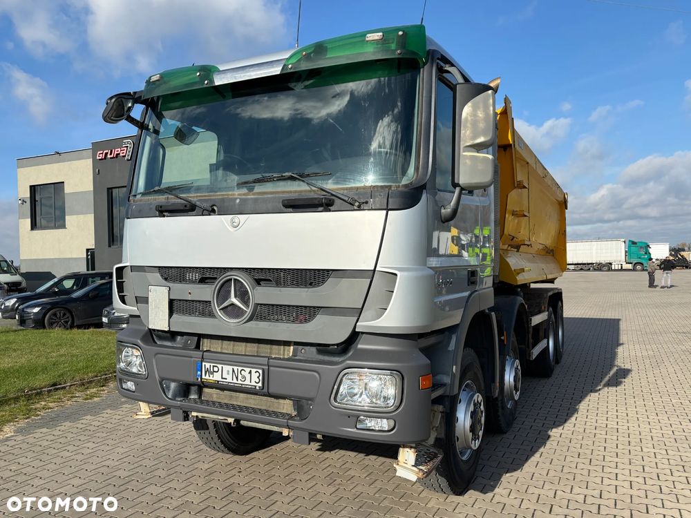 Mercedes-Benz ACTOROS 4144, skrzynia EPS, napęd 8x8 , KH Kipper wywrotka , wersja wzmocniona 5 piór tył, wywrotka , mulda , - 2