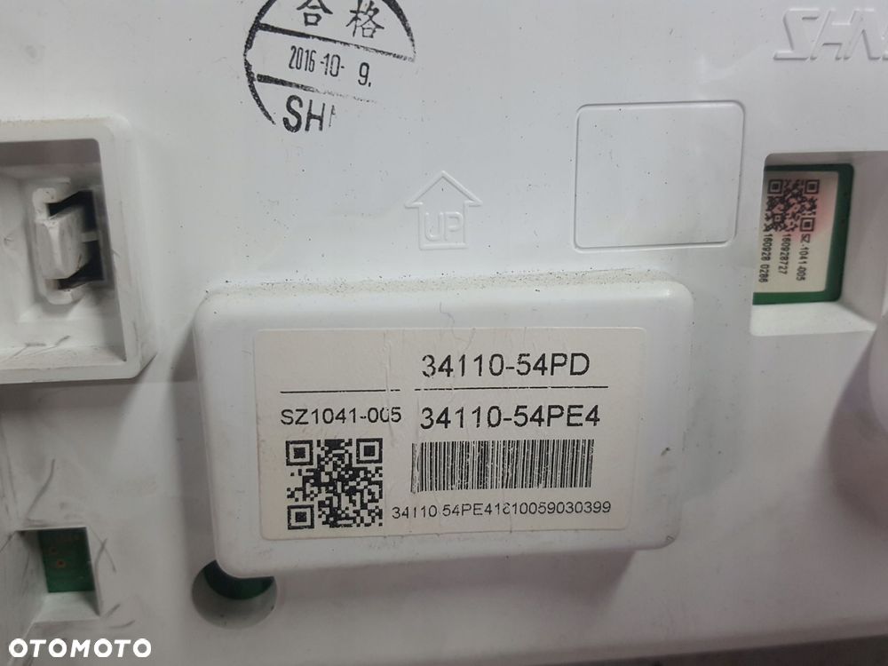 SUZUKI VITARA 3 III 15r- 1.6 B LICZNIK ANGLIK 34110-54PD - 4