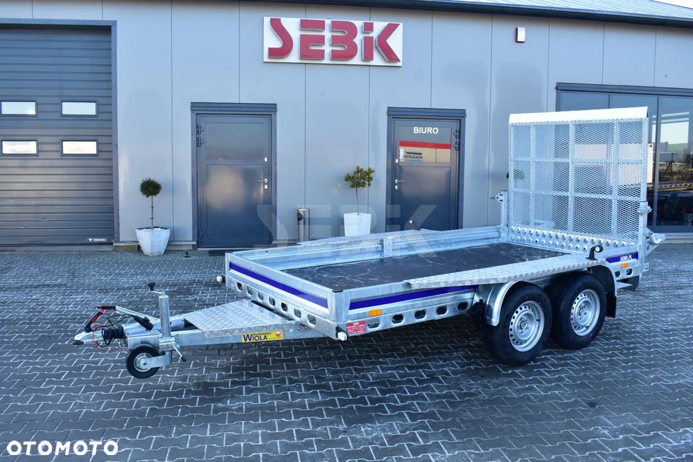 Wiola Mocna przyczepa do transportu minikoparki B2735 DMC 2700 kg. - 1