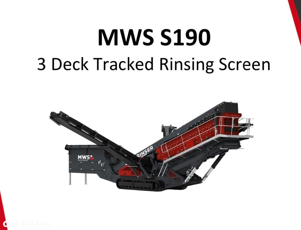 McCloskey MWS S190 3D Rinsing Screen - 1