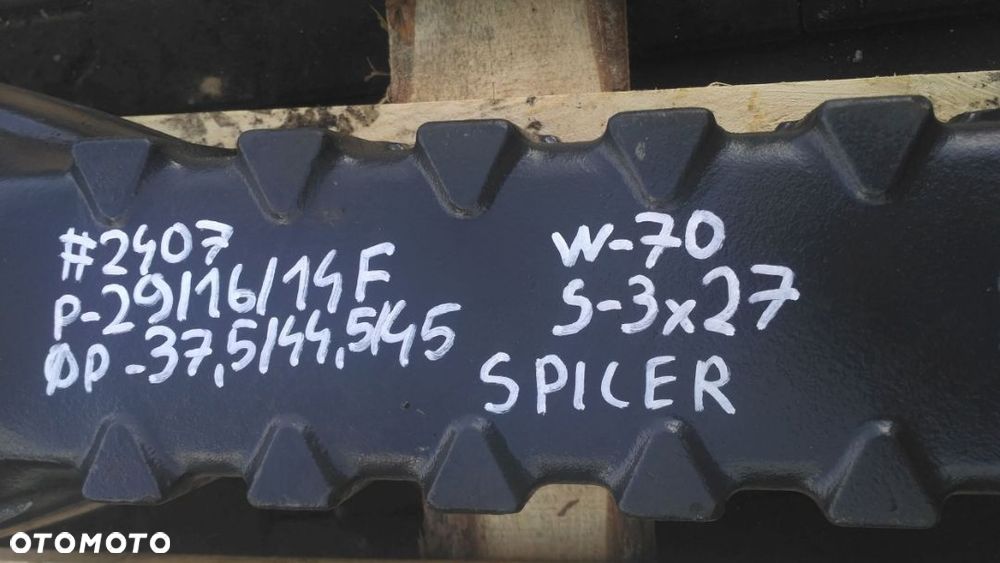 Zwolnica Dana Spicer 357-112-0095722 NOWA [P-14 S-3x27 W-70 SZ-8 Ż-8] Wacker Neuson - 18