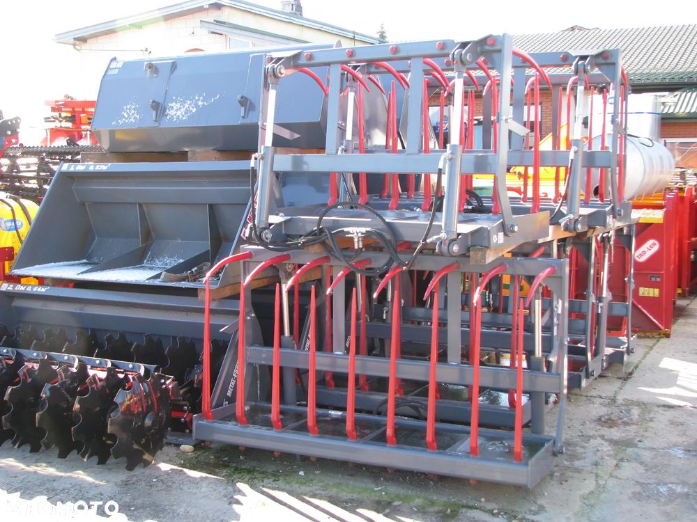 Inny Wycinak do kiszonki 1,75m Kellfri dwa siłowniki, Krokodyl 1,4; 1,6; 1,8; 2,0m Metal-Fach / Euromasz, Łyżka chwytakowa-Łyżko krokodyl, Łyżka materiałó sypkich 1,6; 1,8; 2,0; 2,2; 2,4m Metal-Fach / Pronar, Chwytak Bel, Chwytak do obornika, widły do obornika - 25