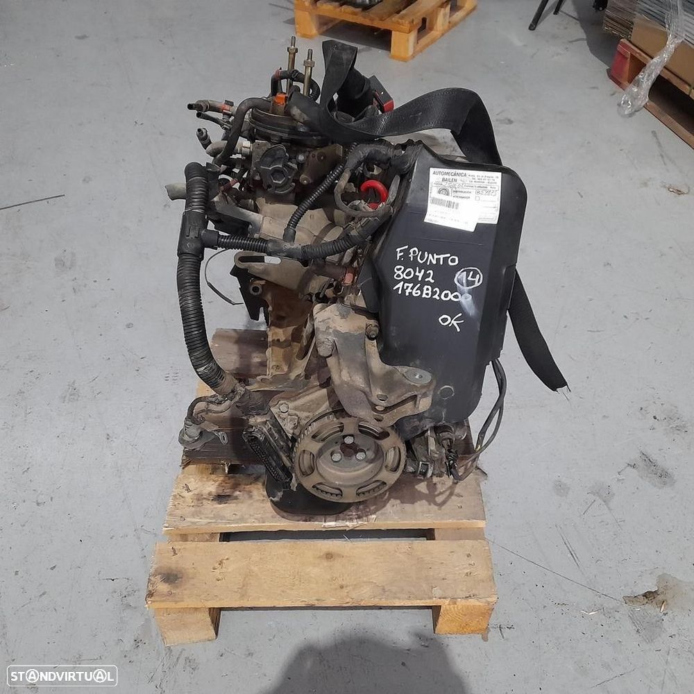 MOTOR COMPLETO FIAT PUNTO 1993 -176B2000 - 4