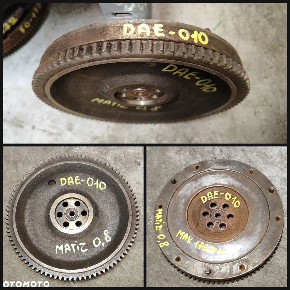 OPEL CHEVROLET DAEWOO SAAB SPRZĘGŁO KOŁO ZAMACHOWE TARCZA DOCISK DWUMAS - 4