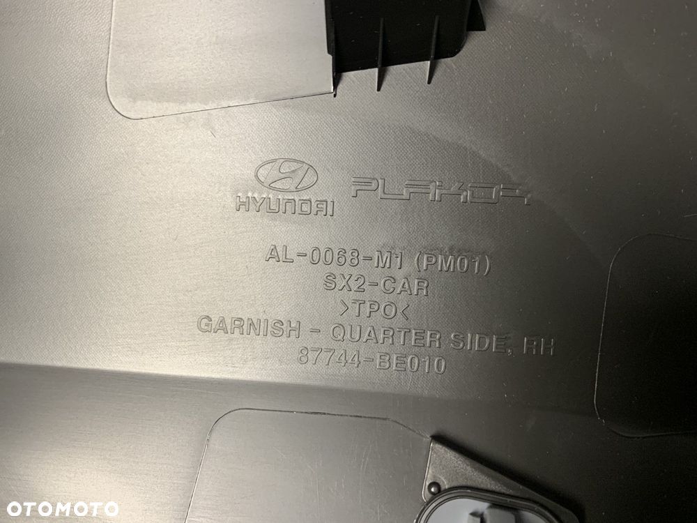 NOWA ORYGINALNA LISTWA BŁOTNIKA PRAWY TYŁ PRAWA TYLNA HYUNDAI KONA II 2 22-26 87744-BE010 - 7