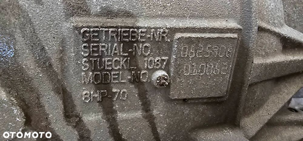 8HP70 Dodge Charger 5.7 2019 Automatyczna skrzynia biegów - 7