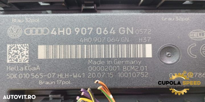 Modul confort 4H0907064GN Audi A7 4G [2010 - 2014] - 3