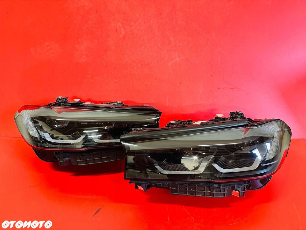 LAMPY BMW G30 LCI LIFT FULL LED SHADOW LINE CZARNE - 1