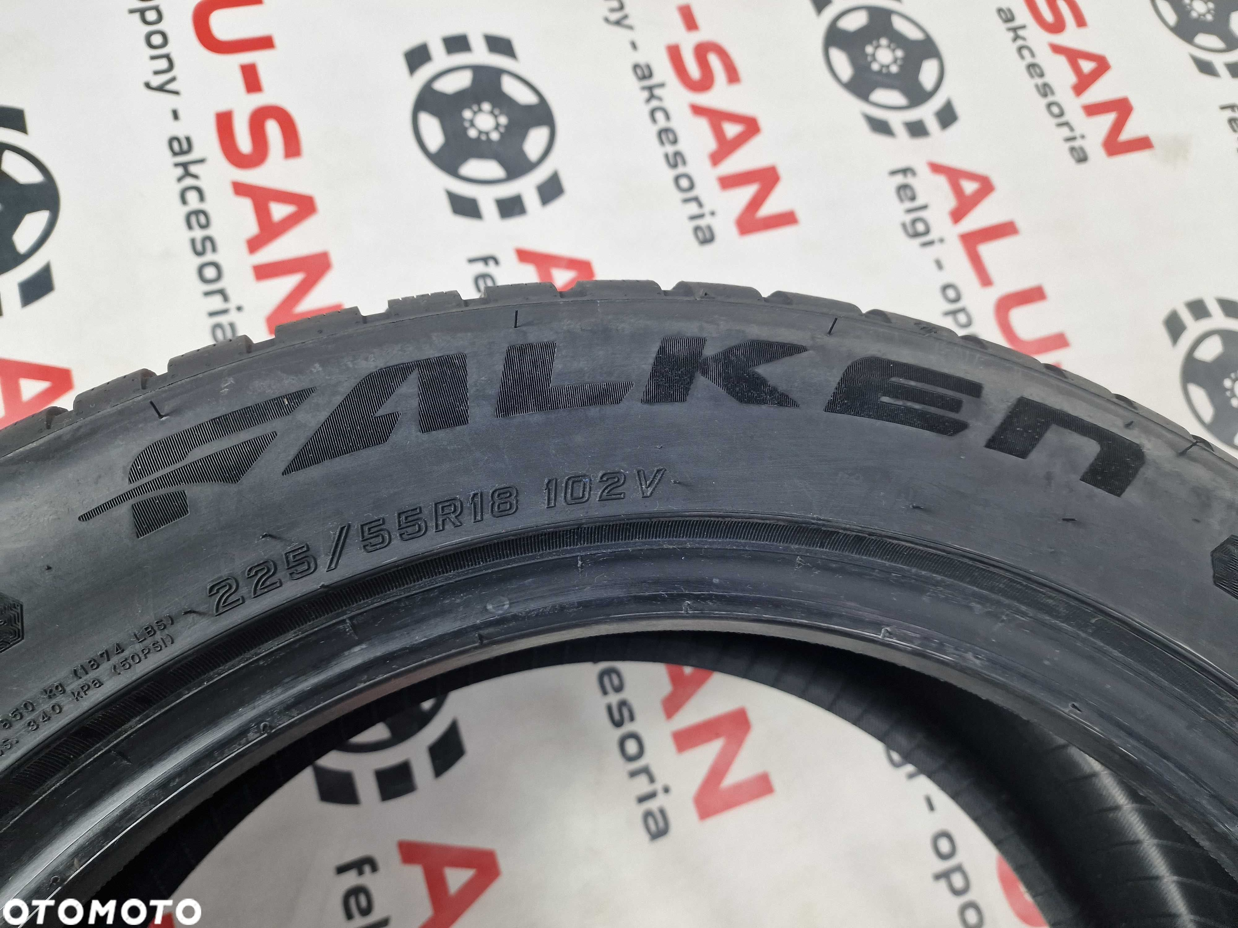 NOWE zimowe OPONY 225/55R18 - Falken EuroWinter HS02 PRO-Montaż GRATIS - 2