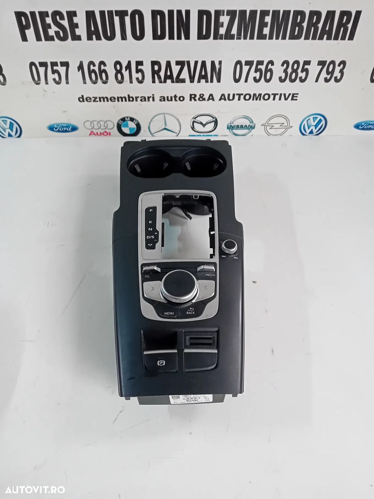 Consola Centrala Completa Comenzi Joystick Navi Audi A3 8V An 2013-2020 Volan Stanga - 2