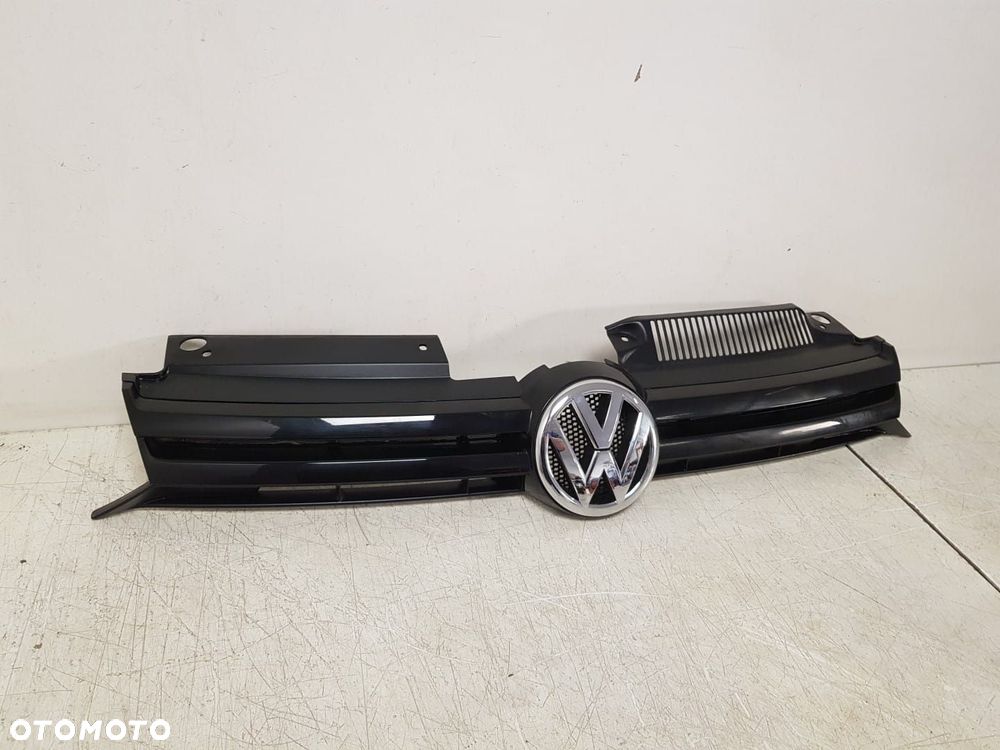GRILL ATRAPA VW GOLF VI 6 08-16 5K0853653  ŁADNY CZARNY POŁYSK - 4