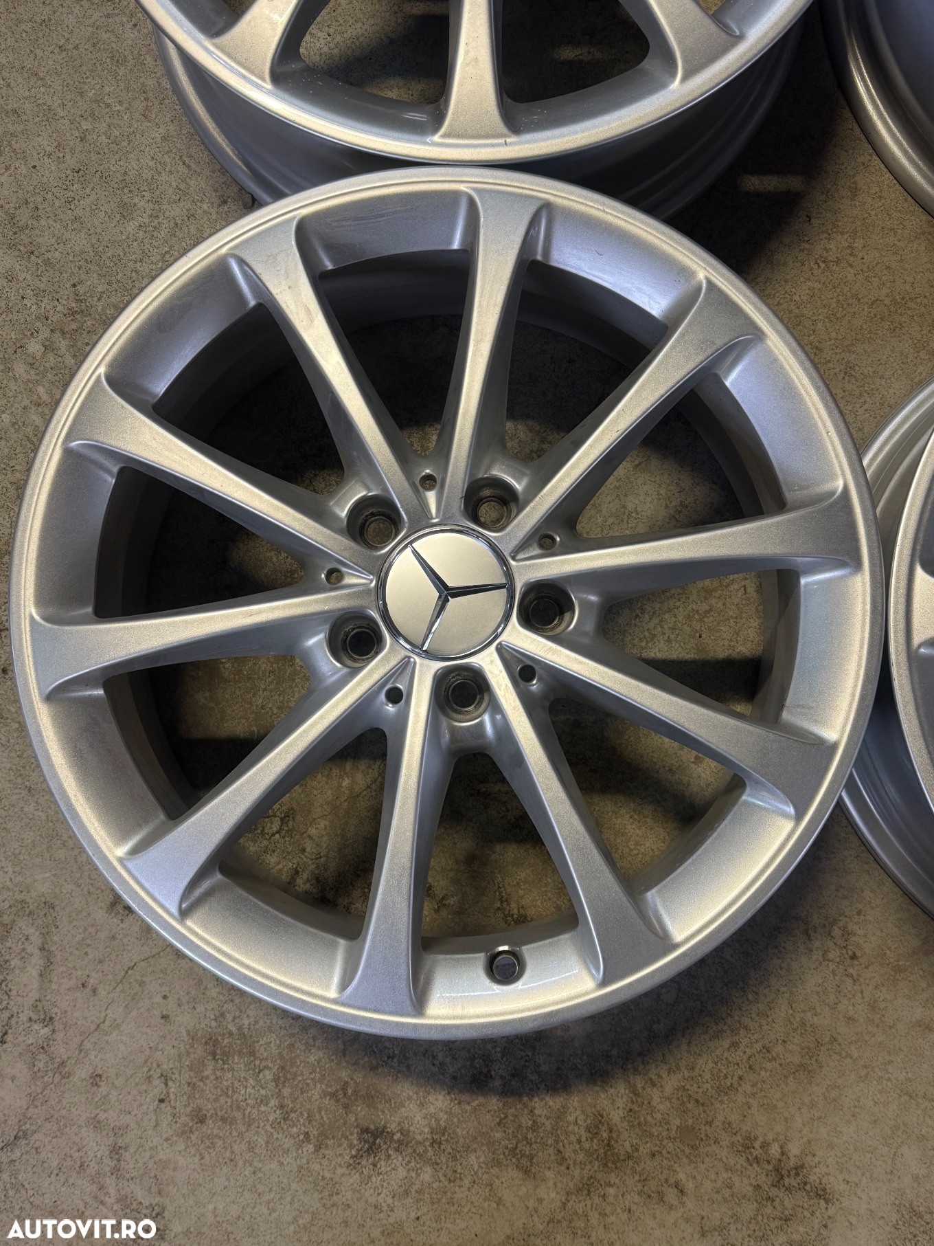 Vând jante originale Mercedes A-class,B-class,C-class pe 17” noi - 2