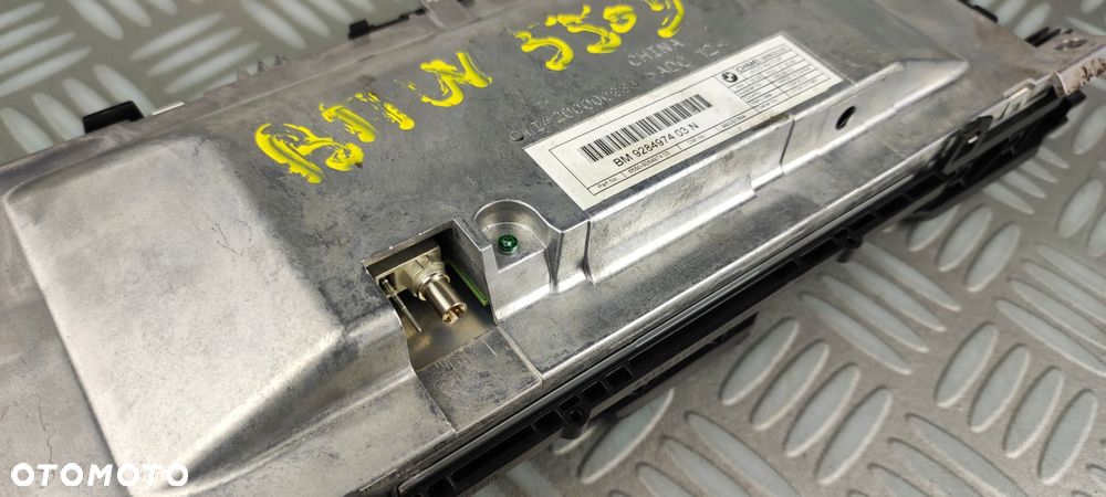 9284974 monitor wyświetlacz ekran radia nawigacji BMW F10 F11 F07 5 - 6