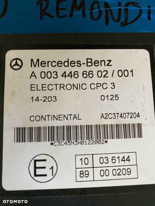 Modul CPC Actros 0034466602