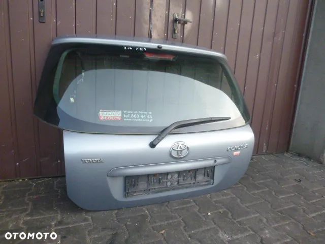 KLAPA TYŁ TYLNA KOMPLETNA TOYOTA COROLLA E12 3D 01-07 KOLOR 8Q3 - 7